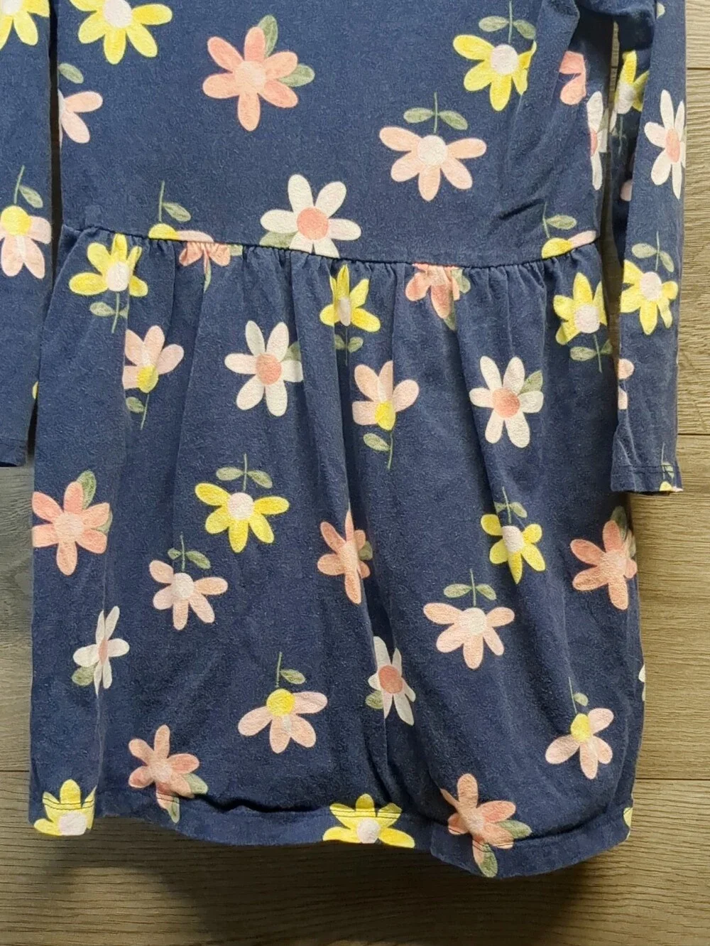 Carter's Kids Floral Long Sleeve Dress Girls Size 6